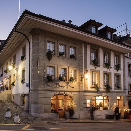 Hotel Restaurant Au Sauvage Fryburg Zewnętrze zdjęcie