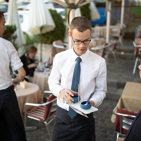Hotel Restaurant Au Sauvage Fryburg Zewnętrze zdjęcie