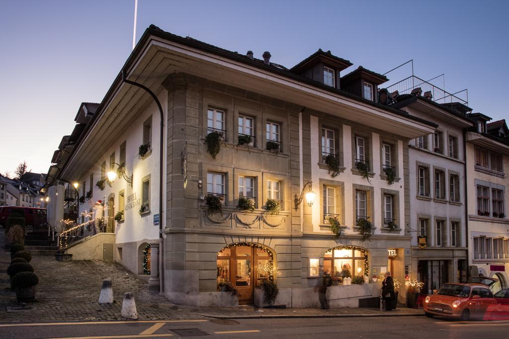 Hotel Restaurant Au Sauvage Fryburg Zewnętrze zdjęcie