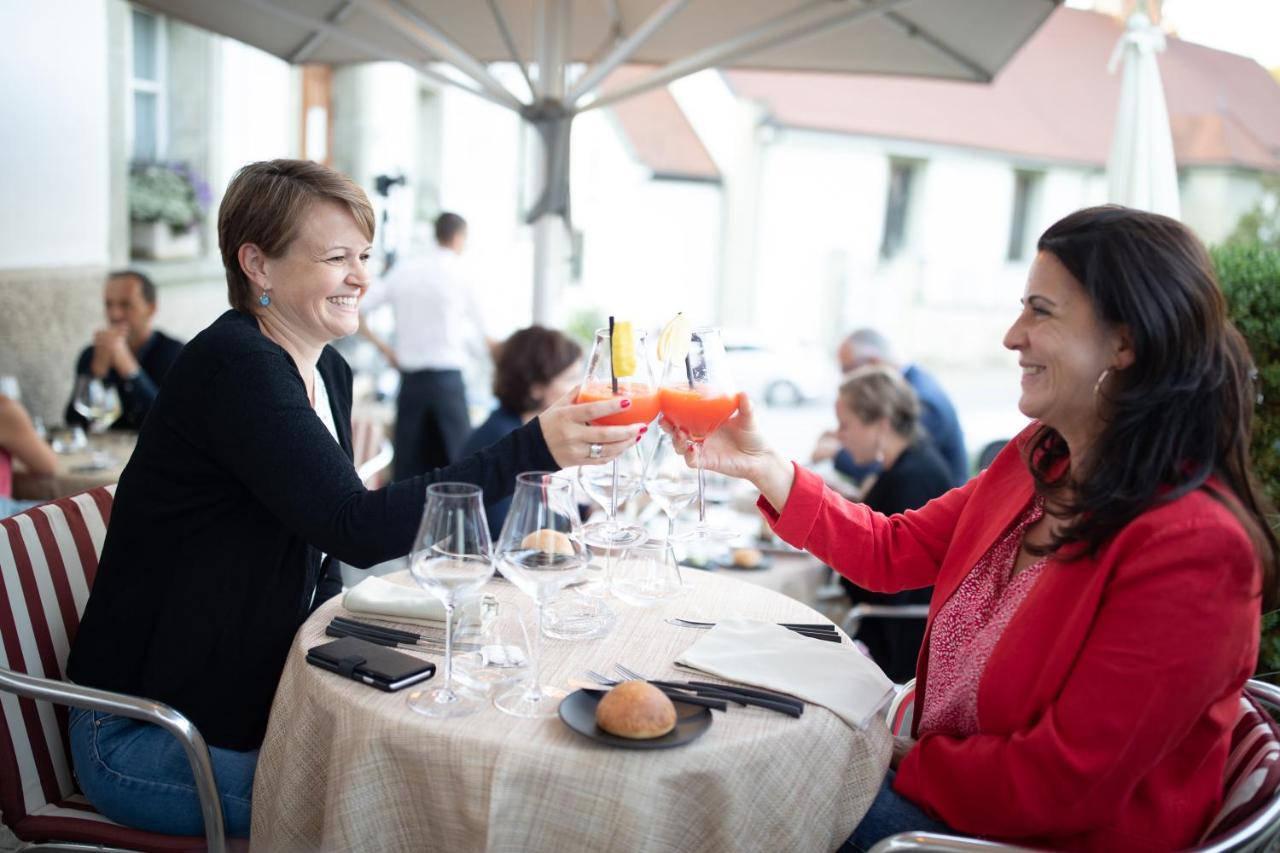 Hotel Restaurant Au Sauvage Fryburg Zewnętrze zdjęcie